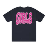 Girls Just Wanna Have Funds Tee In Black (Pink)