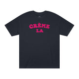 Creme LA Tee In Black / Pink