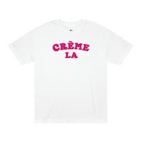 Creme LA Tee In Black / Pink