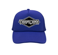 Trapicana Diamond Trucker Hat In Blue