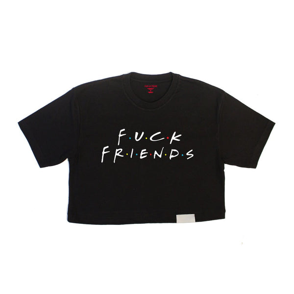 Fuck Friends Croptop (Black)