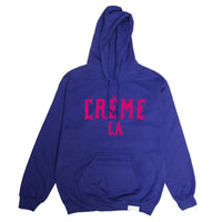 Crème LA Sweater In Blue (Blue/Pink)