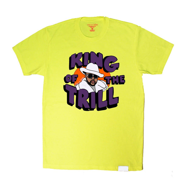 King Of The Trill Shirt In Yellow